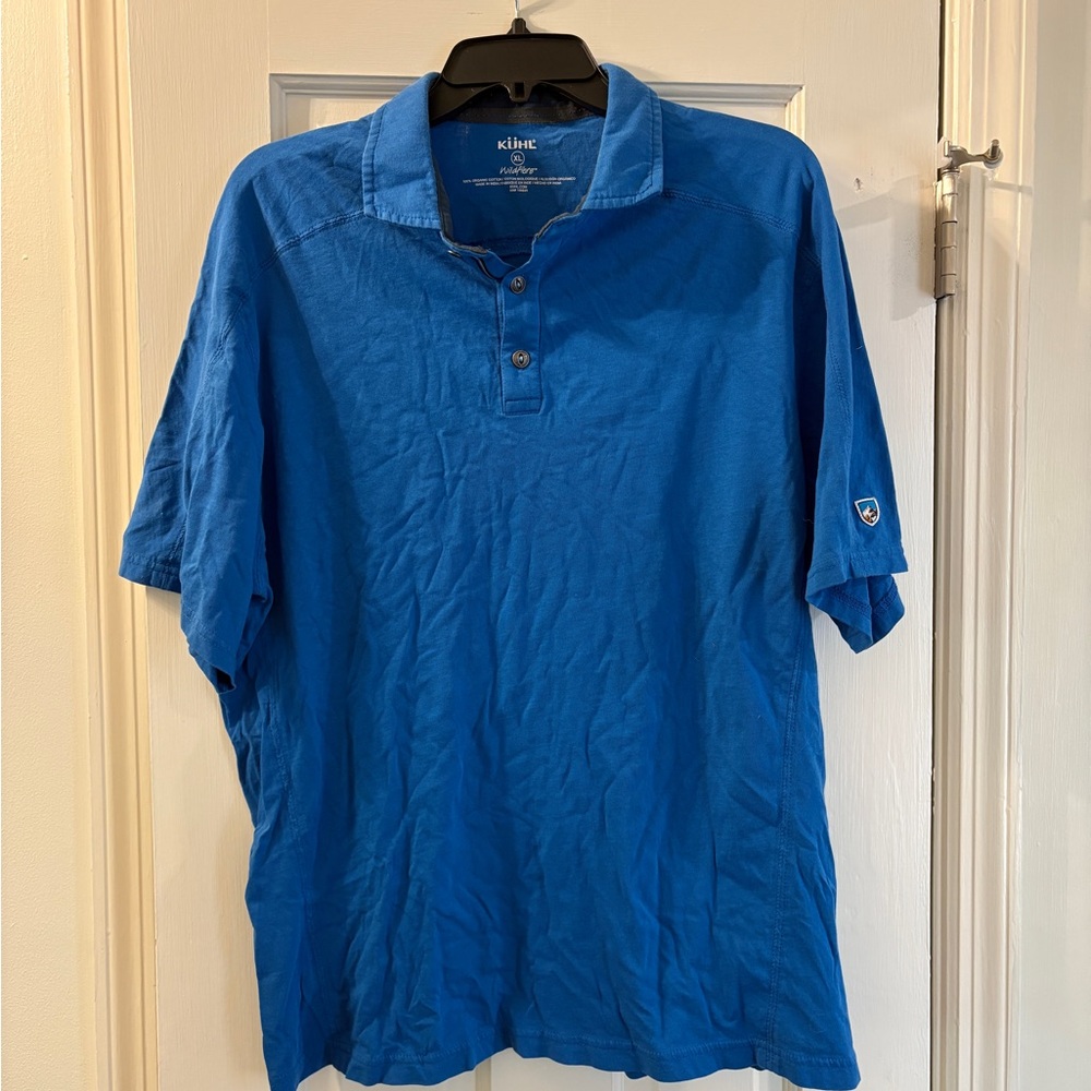 Kuhl Vibrant Blue Men's Polo Shirt